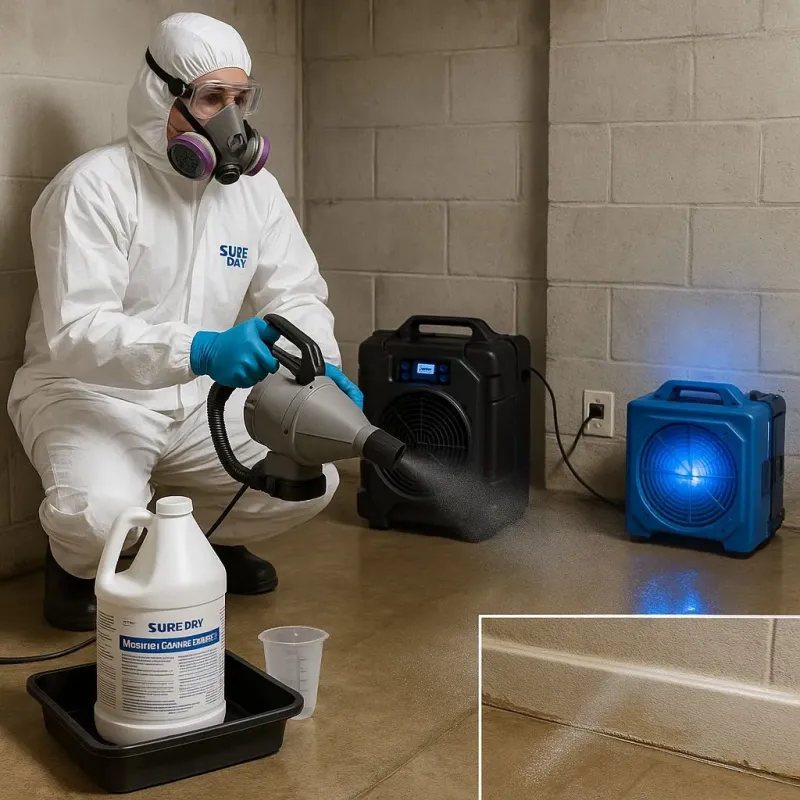 Sanitization and Odor Removal process in Barling, AR