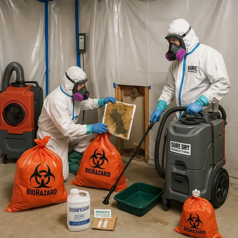 Contaminated Water Handling Protocols process in Barling, AR
