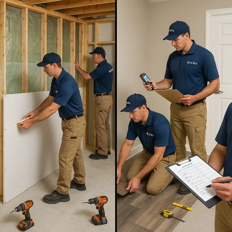 Repairs and Reconstruction process in Barling, AR