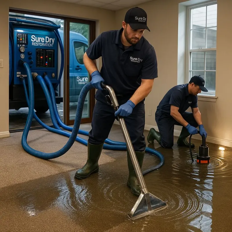Water Extraction and Removal process in Barling, AR